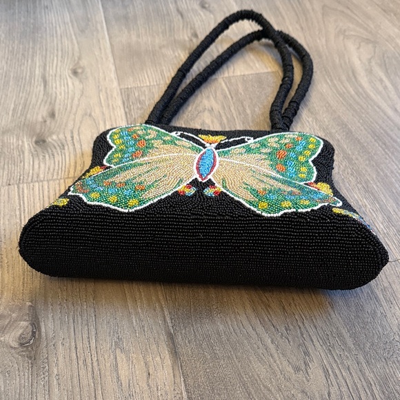 Y2K Beaded Butterfly Handbag - Picture 5 of 15